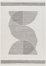 Surya Pisa Pss-2363 Light Gray, Medium Gray, Charcoal Rug.