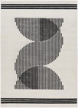 Surya Pisa Pss-2364 Light Gray, Black, Charcoal Rug.