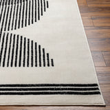Surya Pisa Pss-2364 Light Gray, Black, Charcoal Rug.