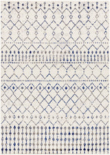 Surya Pisa Pss-2367 Light Gray, Charcoal, Dark Blue, Medium Gray Rug.
