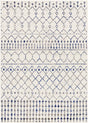 Surya Pisa Pss-2367 Light Gray, Charcoal, Dark Blue, Medium Gray Rug.