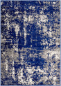 Surya Pisa Pss-2373 Dark Blue, Charcoal, Medium Gray, Light Gray Rug.