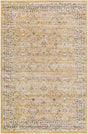 Surya Pertek Ptk-2305 Dark Brown, Taupe, Deep Teal, Dark Blue, Burnt Orange, Black Rug.