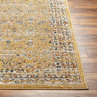 Surya Pertek Ptk-2305 Dark Brown, Taupe, Deep Teal, Dark Blue, Burnt Orange, Black Area Rug