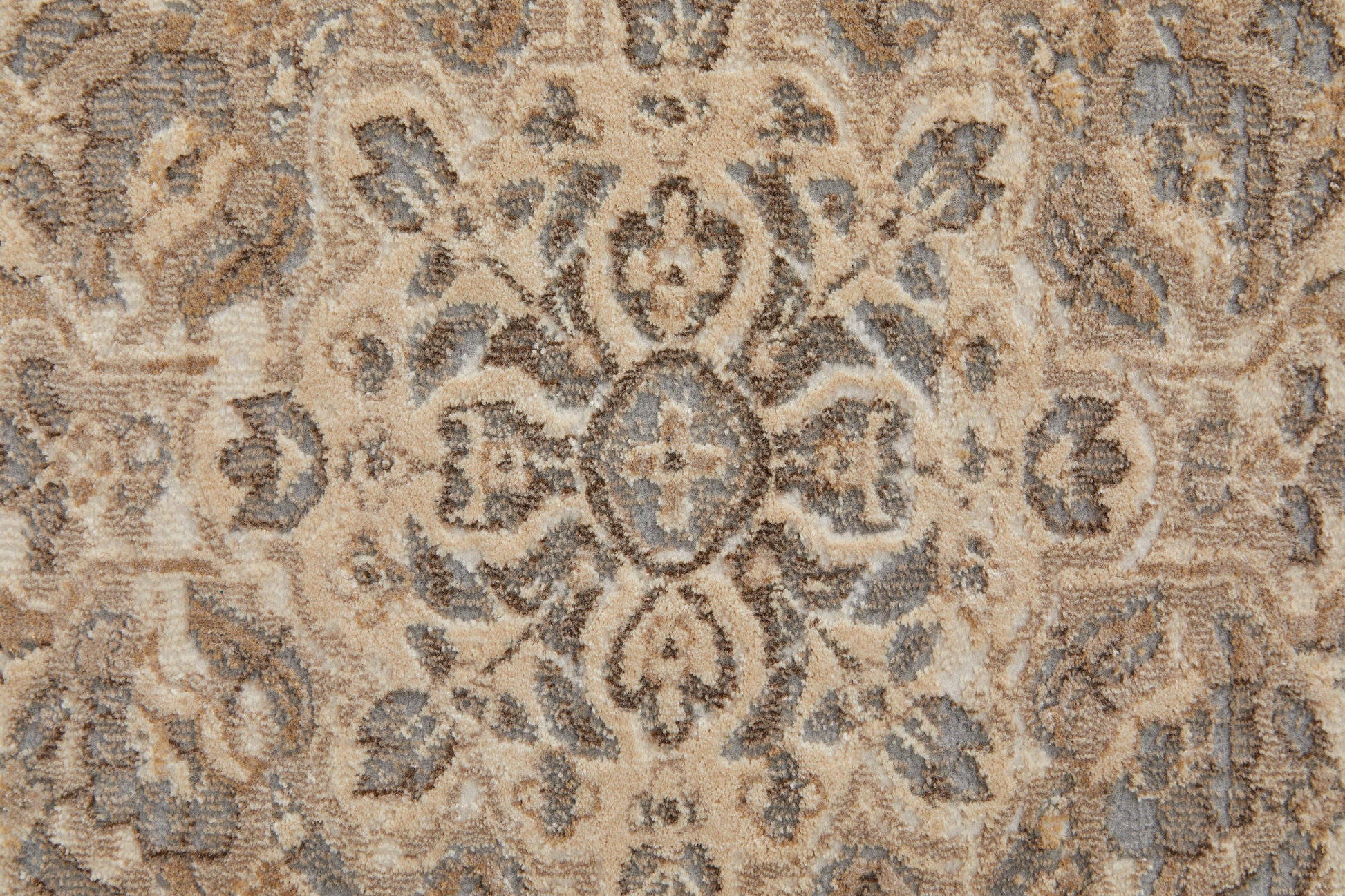 Feizy Celene Cel39Kxf Tan/Brown/Ivory Area Rug