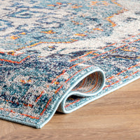 Nuloom Corbett Bohemian Kkcb11B Blue Area Rug