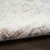 Nourison Astra Machine Washable ASW11 Machine Made Grey Rug