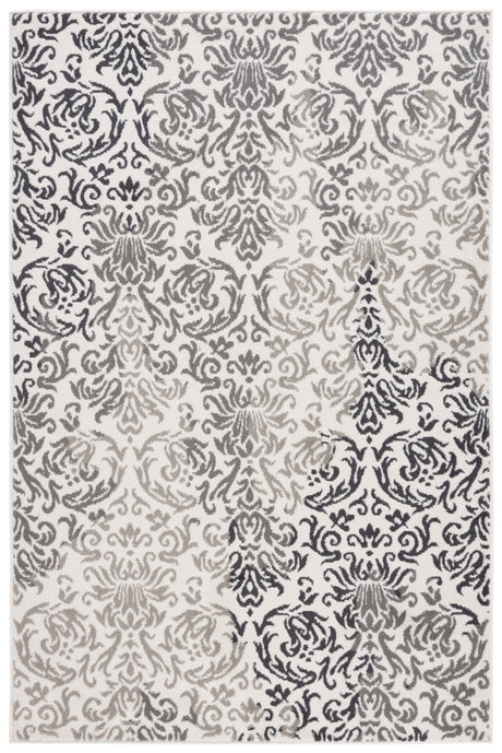 Safavieh Pyramid Pyr210A Ivory Grey/Charcoal Rug.