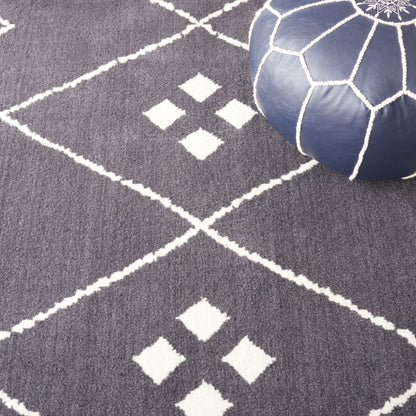 Safavieh Pyramid Pyr213H Charcoal/Ivory Area Rug