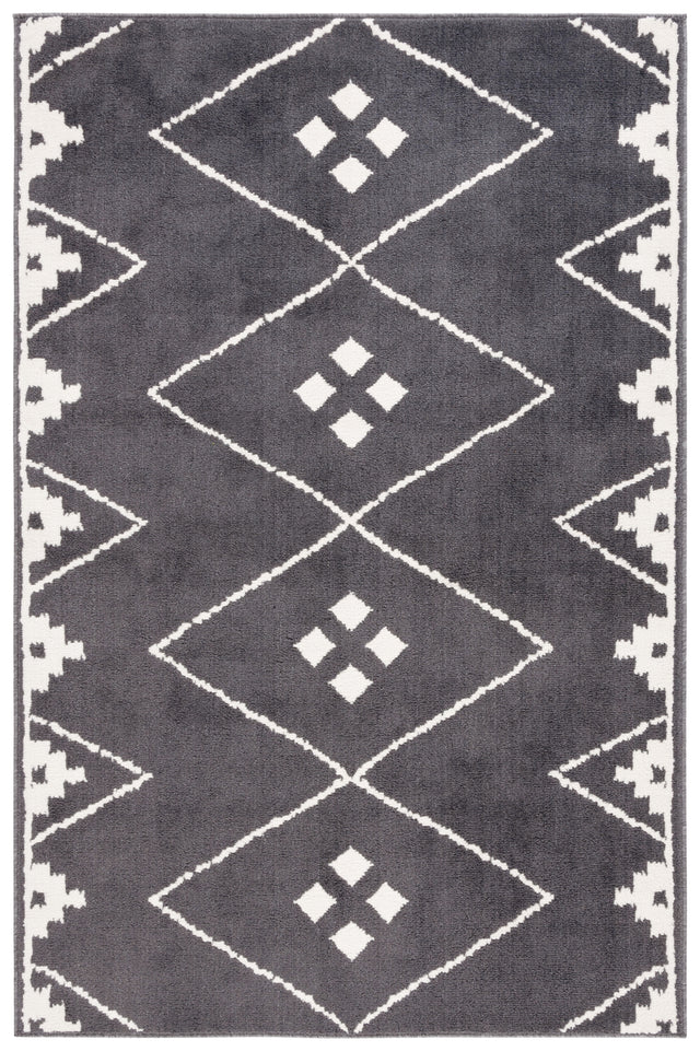 Safavieh Pyramid Pyr213H Charcoal/Ivory Rug.