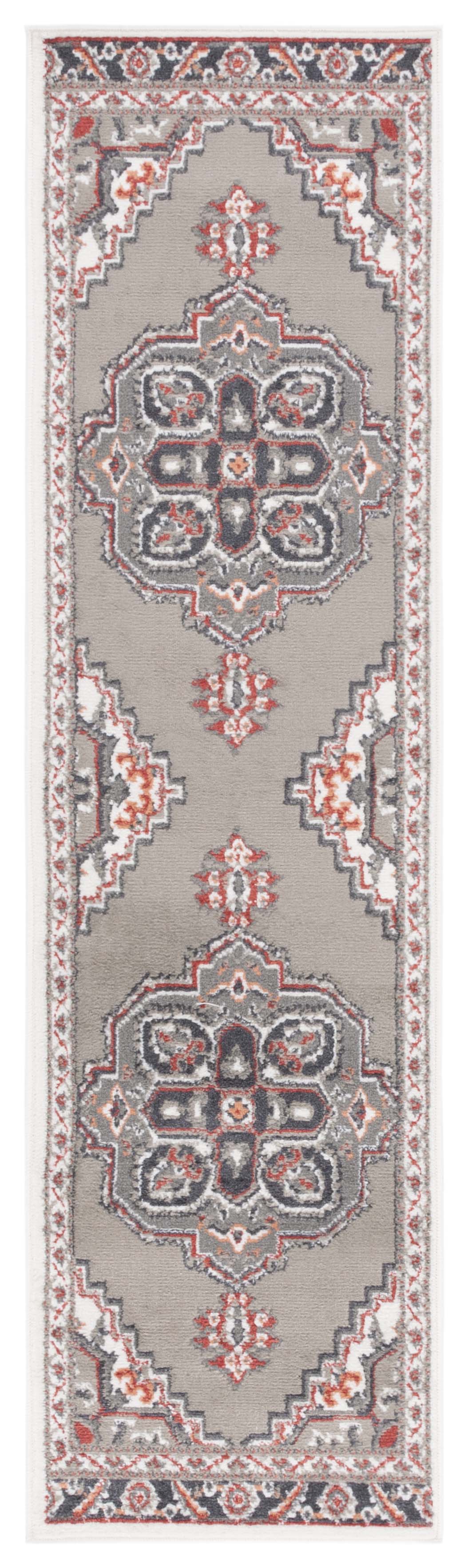 Safavieh Pyramid Pyr215F Grey/Ivory/Rust Area Rug