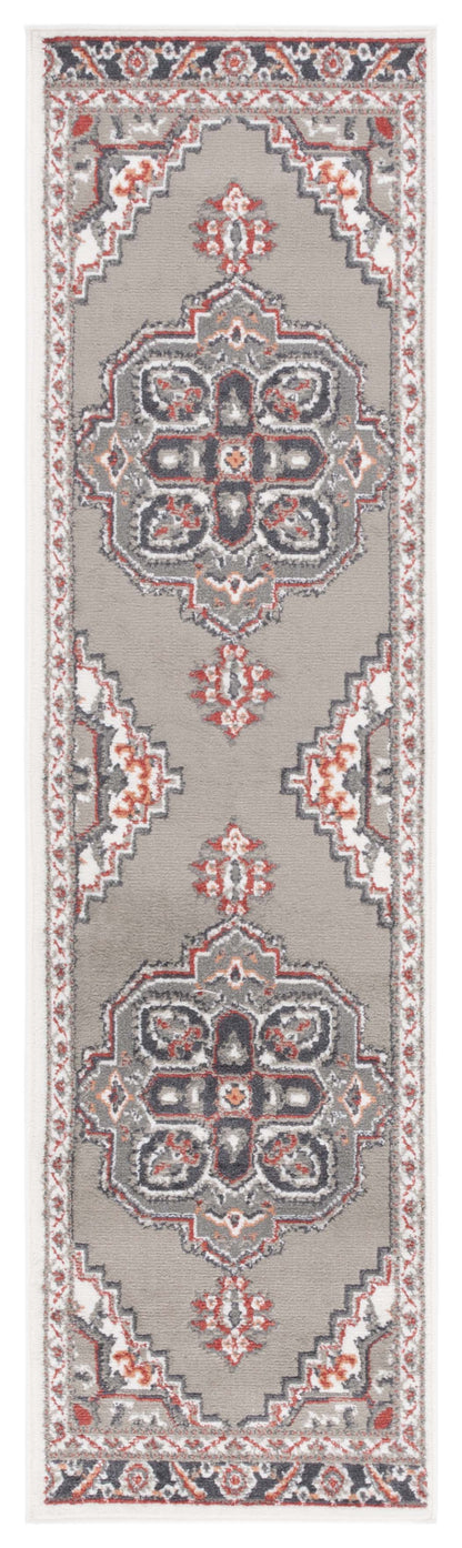 Safavieh Pyramid Pyr215F Grey/Ivory/Rust Area Rug