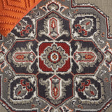 Safavieh Pyramid Pyr215F Grey/Ivory/Rust Rug.
