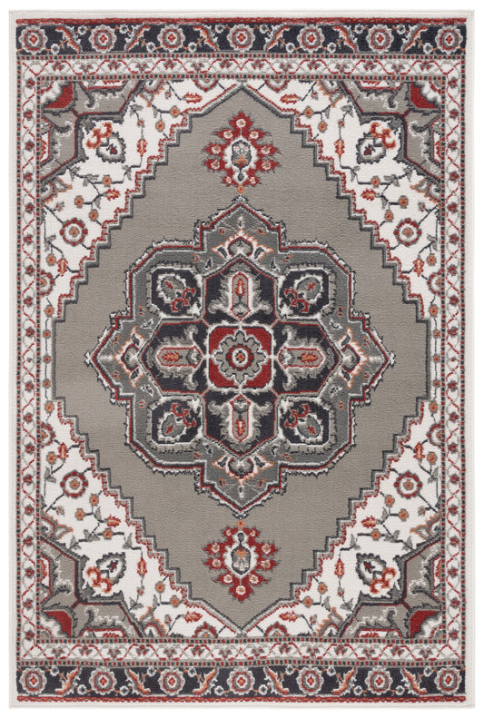 Safavieh Pyramid Pyr215F Grey/Ivory/Rust Area Rug