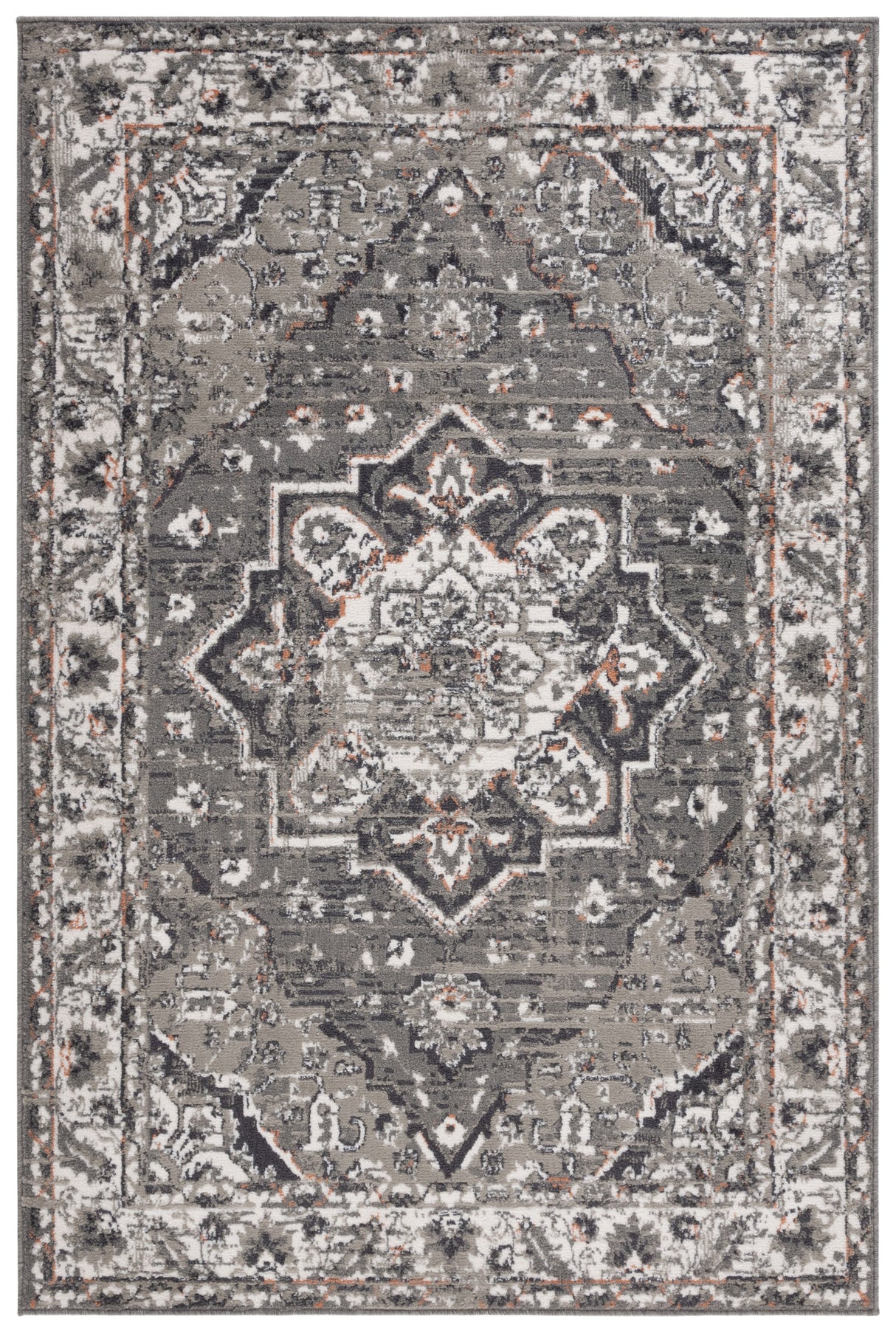 Safavieh Pyramid Pyr216F Grey/Ivory Rug.