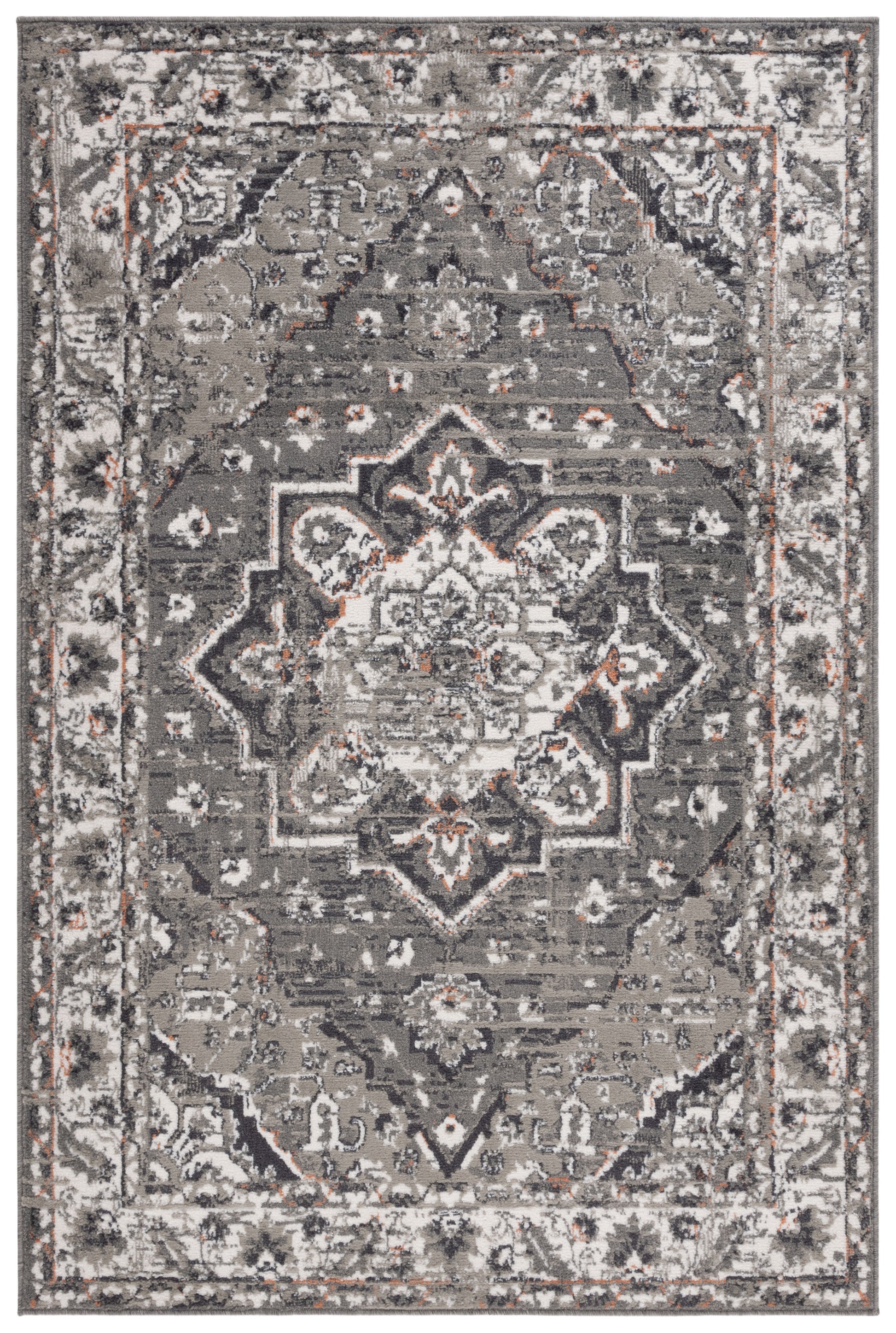 Safavieh Pyramid Pyr216F Grey/Ivory Area Rug