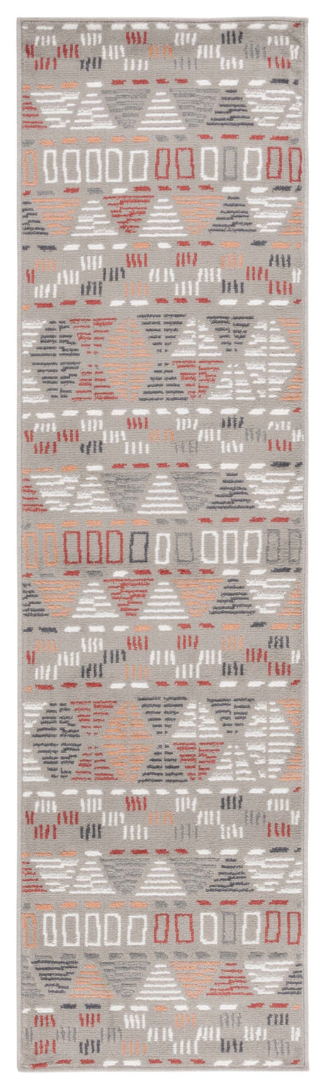 Safavieh Pyramid Pyr217F Grey/Ivory/Rust Rug.