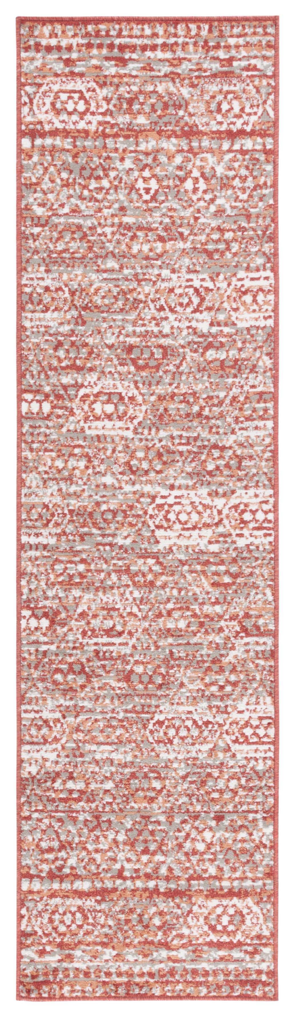 Safavieh Pyramid Pyr218P Rust/Ivory Grey Area Rug