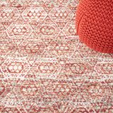 Safavieh Pyramid Pyr218P Rust/Ivory Grey Rug.