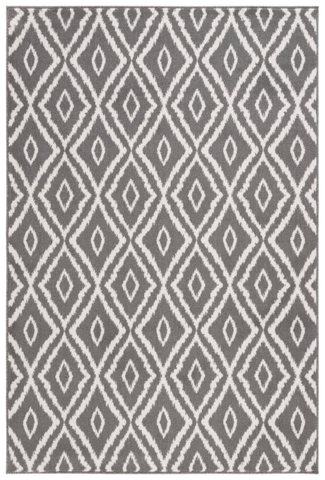 Safavieh Pyramid Pyr219G Charcoal/Ivory Rug.