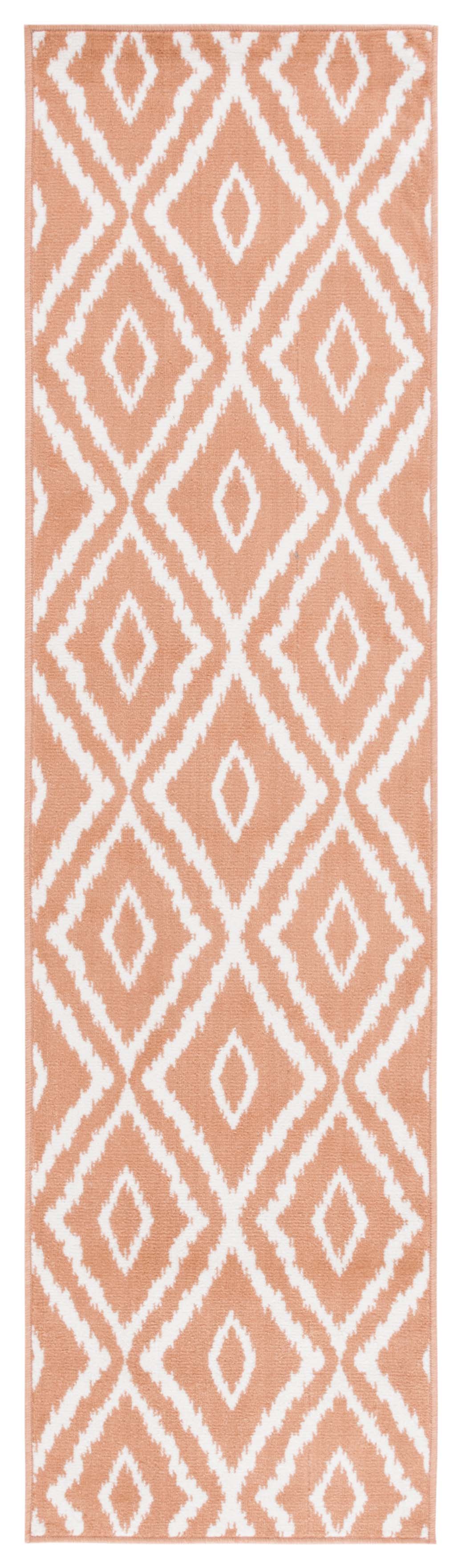 Safavieh Pyramid Pyr219P Rust/Ivory Rug.