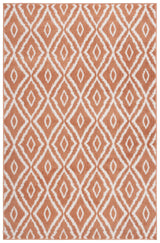 Safavieh Pyramid Pyr219P Rust/Ivory Rug.
