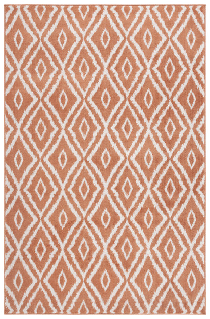 Safavieh Pyramid Pyr219P Rust/Ivory Area Rug