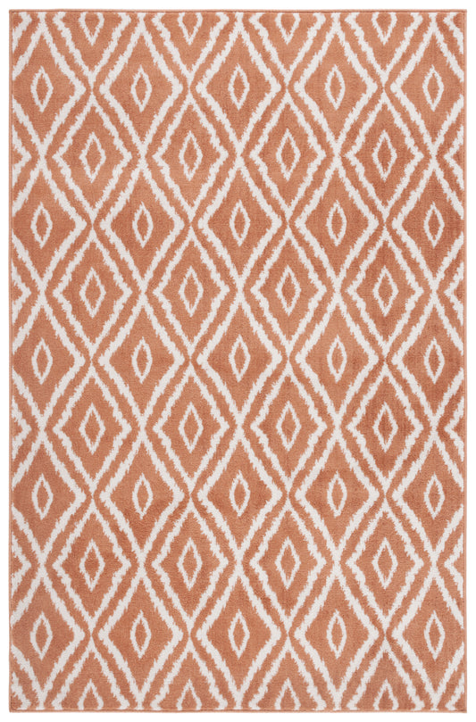 Safavieh Pyramid Pyr219P Rust/Ivory Area Rug