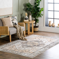 Nuloom Autumn Vintage Svmn13A Gray Area Rug