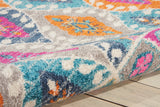 Nourison Passion PSN02 Machine Made Multicolor Rug