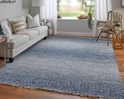 Feizy Branson Brn69Bqf Blue/Ivory Area Rug