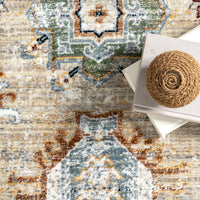 Nuloom Lisette Transitional Persian Bdsn25A Beige Area Rug