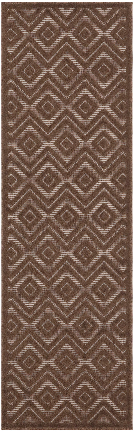 Nourison Versatile NRV01 Brown Contemporary Area Rugs