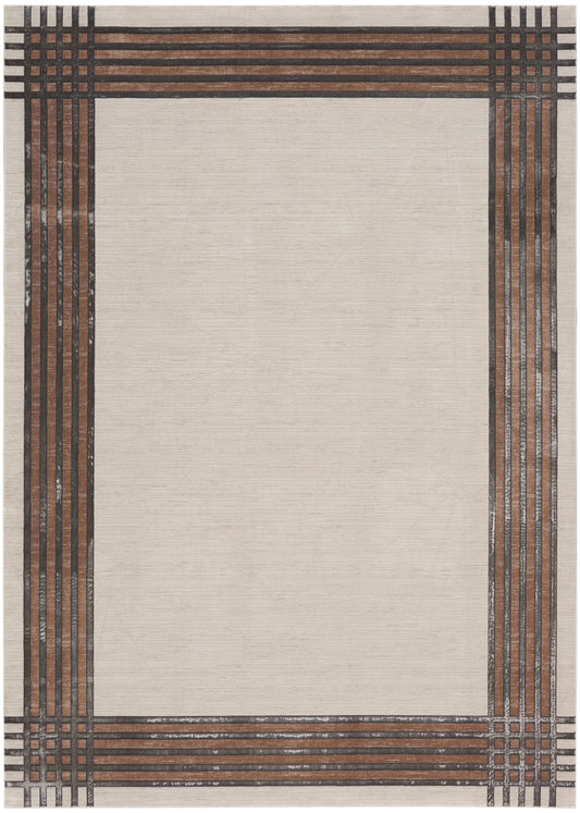 Nourison Desire Dsr01 Ivory Silver Area Rug