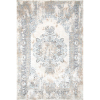 Nuloom Vintage Jodee Cfdr04B Silver Area Rug