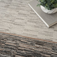 Nourison Desire Dsr02 Grey/Black Area Rug