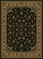 Radici Castello 953 Black Rugs.