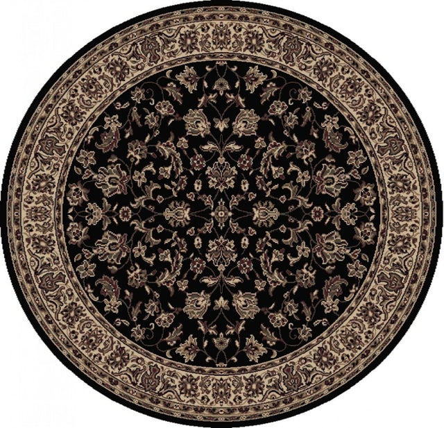 Radici Castello 953 Black Rugs.