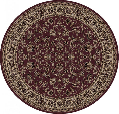 Radici Castello 953 Burgundy Rugs - Radici - 953 - 1316 - bgndy