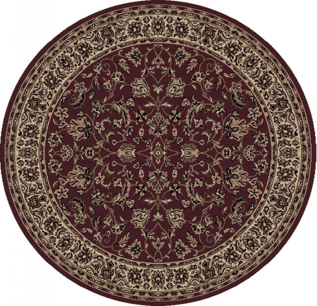 Radici Castello 953 Burgundy Rugs - Radici - 953 - 1316 - bgndy