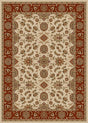 Radici Como 1592 Ivory / Brick Rugs.