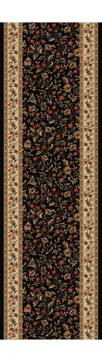 Radici Como 1593 Black Rugs.