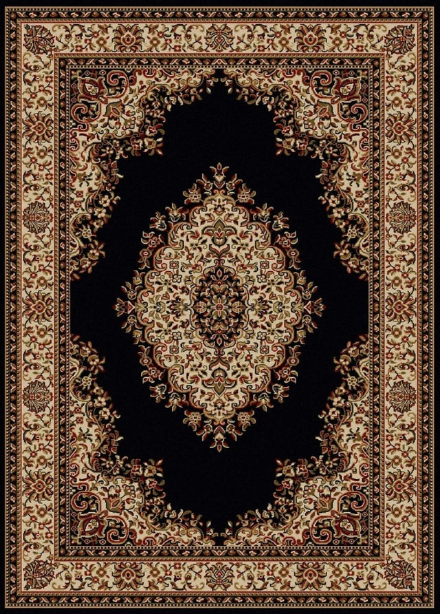 Radici Como 1595 Black Rugs.