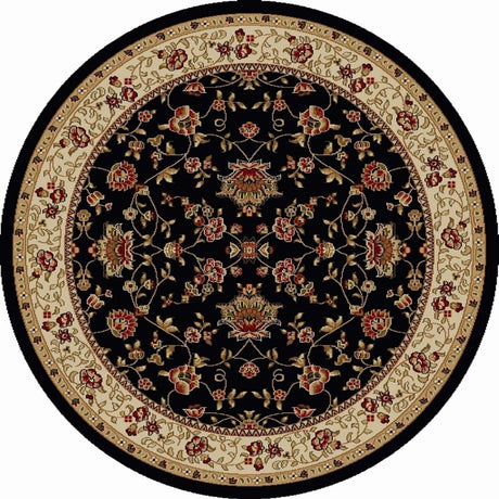 Radici Como 1597 Black Rugs.