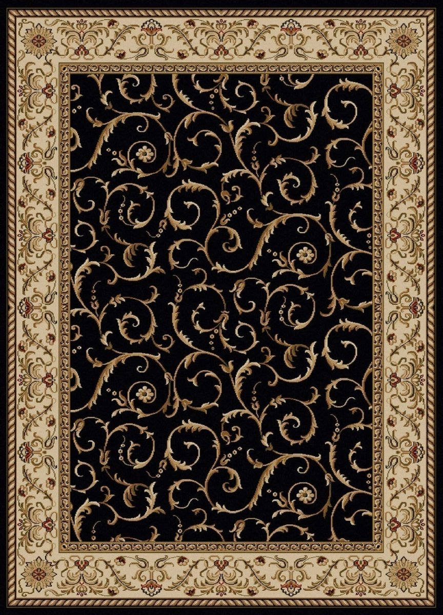 Radici Como 1599 Black Rugs - Radici - 1599 - 1510 - blk