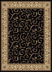 Radici Como 1599 Black Rugs - Radici - 1599 - 1510 - blk