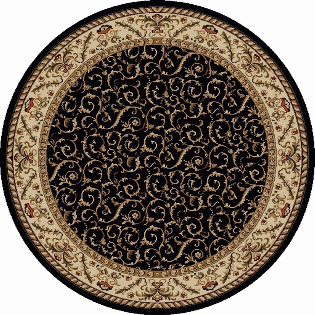 Radici Como 1599 Black Rugs - Radici - 1599 - 1515 - blk