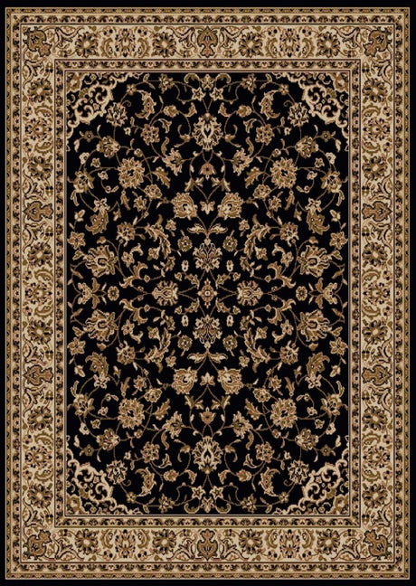 Radici Como 1833 Black Rugs.