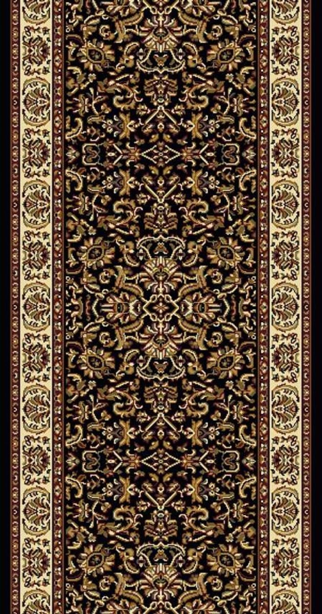 Radici Noble Series II 1305 Black Rugs.