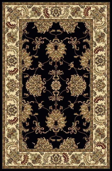 Radici Noble Series II 1330 Black Rugs.